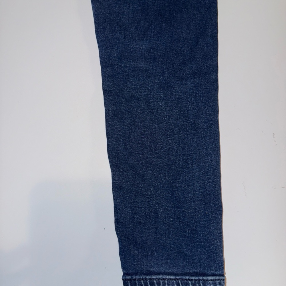 LOFT Women's Modern Skinny Jeans 30/10 Blue Dark Wash Denim Button Fly - Picture 10 of 11
